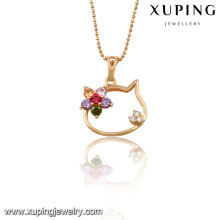 32687 Xuping jewelry wholesale china Gold color pendant with zircon for Gifts